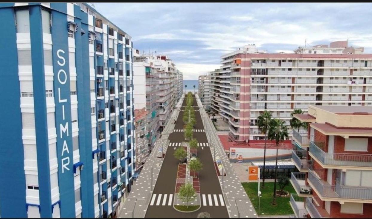 Apartamento SUERTE con vistas a la playa San Antonio de Cullera Exterior foto